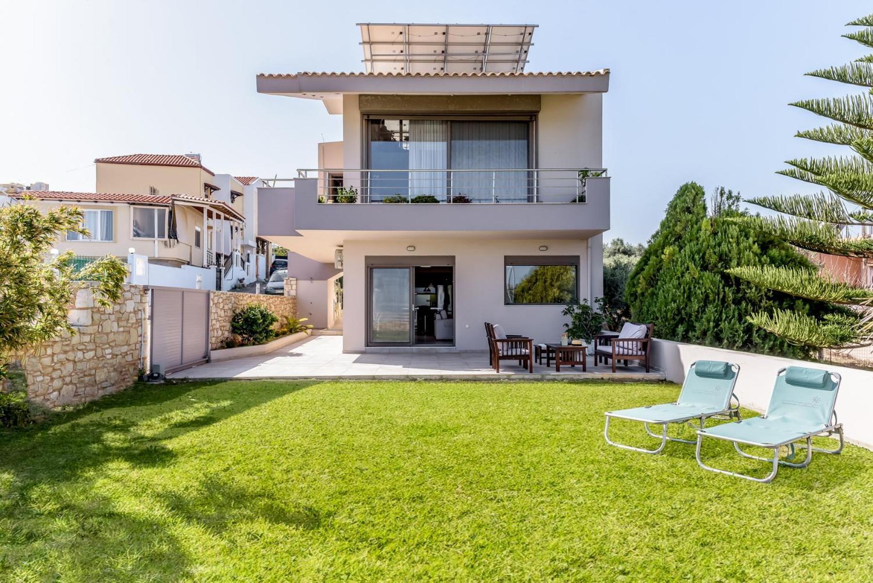 Villa Oikia Eftichia Skalanion Exterior foto